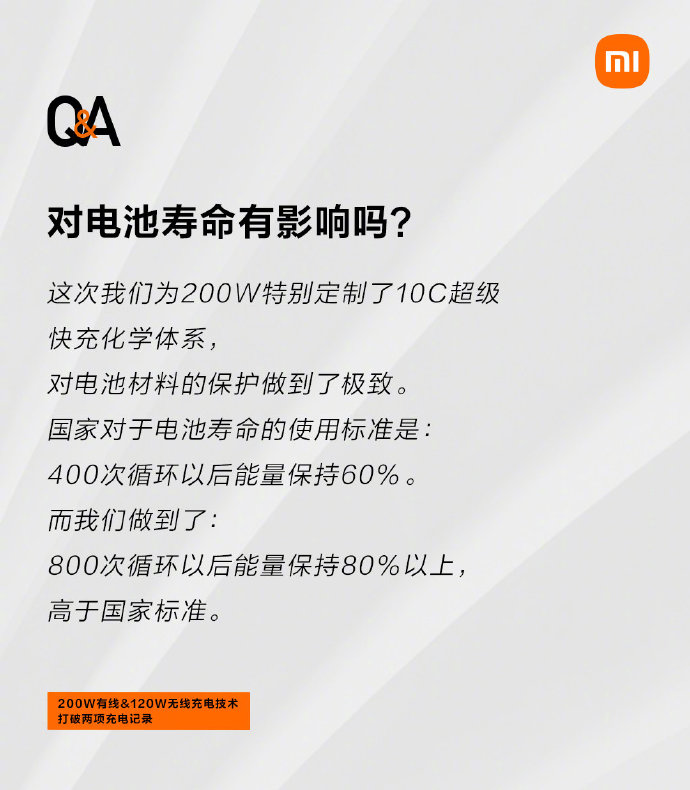 小米官方详解200W快充知识点：安全且体积小