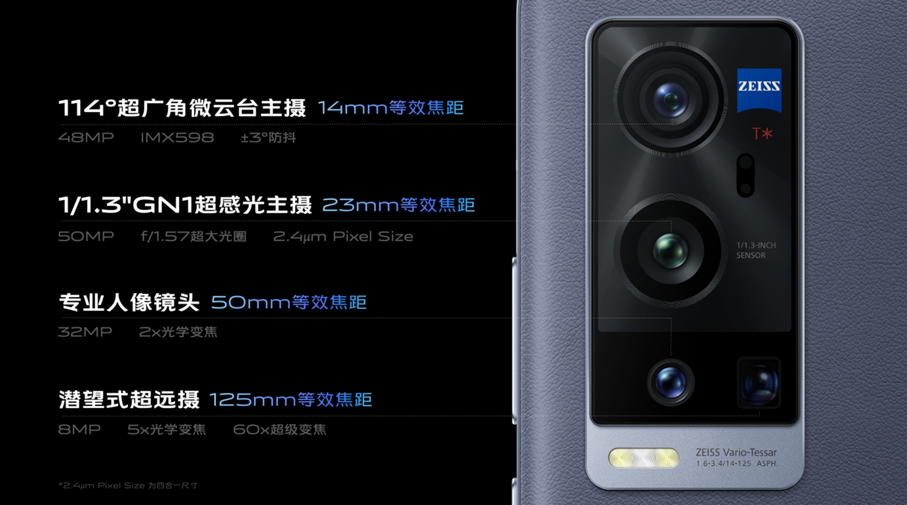 双主摄+蔡司影像系统 vivo X60 Pro+发布 4998元起