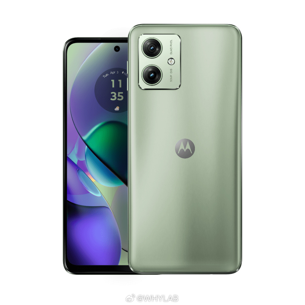 moto g54官宣：千元机用上臻皮材质后壳