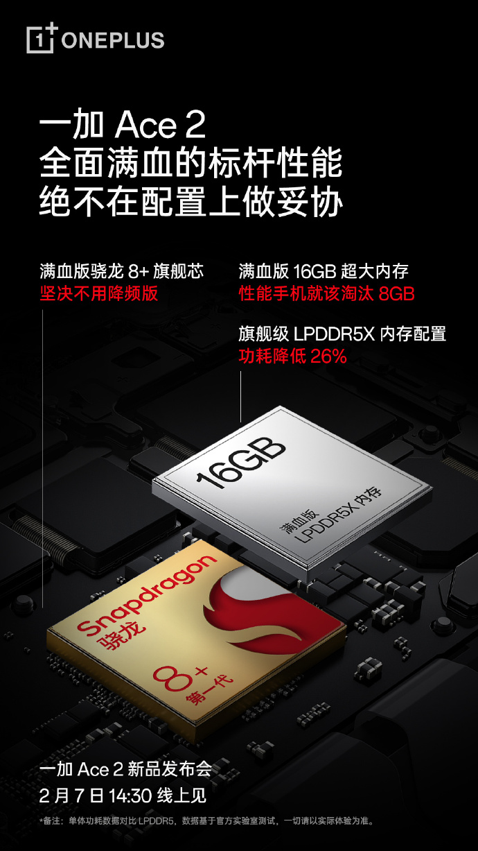 一加Ace 2为啥强上LPDDR5X？中国区总裁带来详解