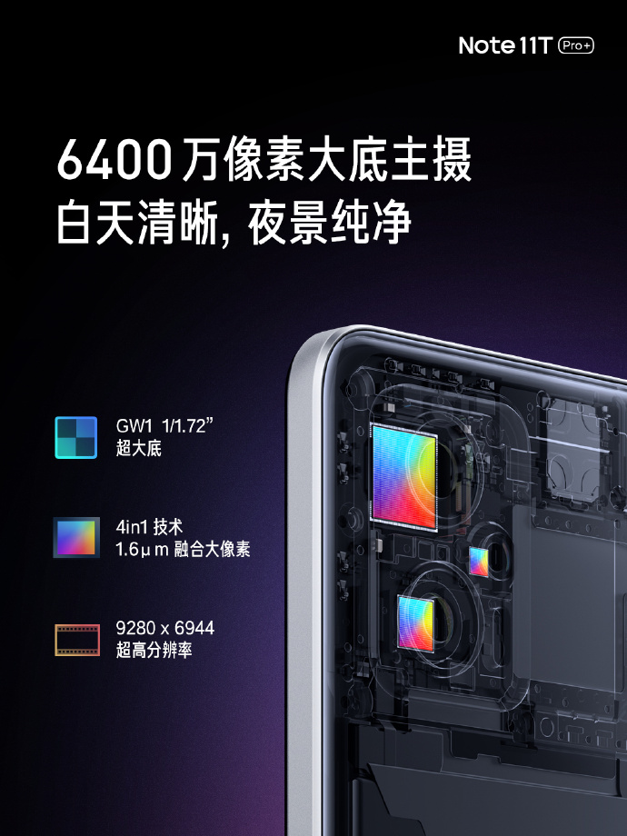 Redmi Note11T Pro发布：1699起售！刷新天玑8100新机底价