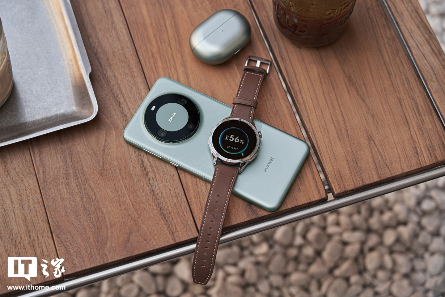 华为运动健康全家桶图赏：华为 Mate 60 Pro、华为 WATCH GT 4、华为 Freebuds Pro 3