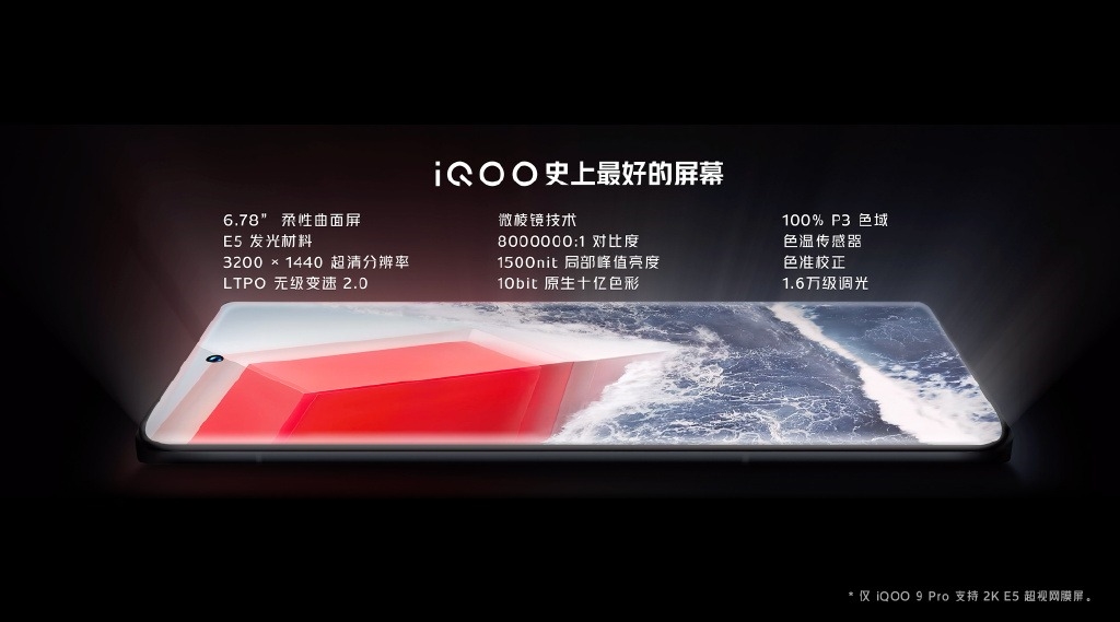 200W快充加持 iQOO 10 Pro参数曝光：配置拉满