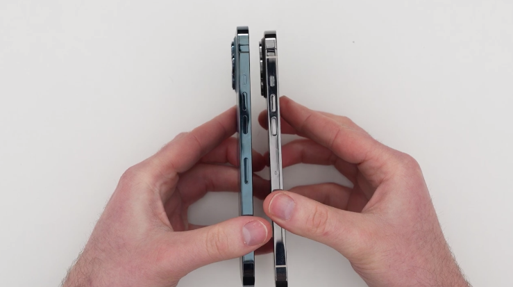 iPhone 13 Pro Max机模曝光 刘海真的变小了