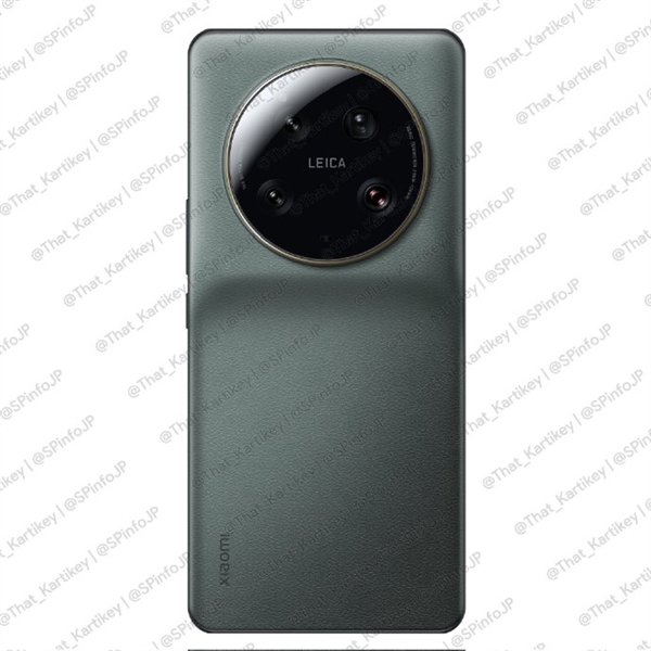 小米13 Ultra最新渲染图曝光：顶配用上1TB