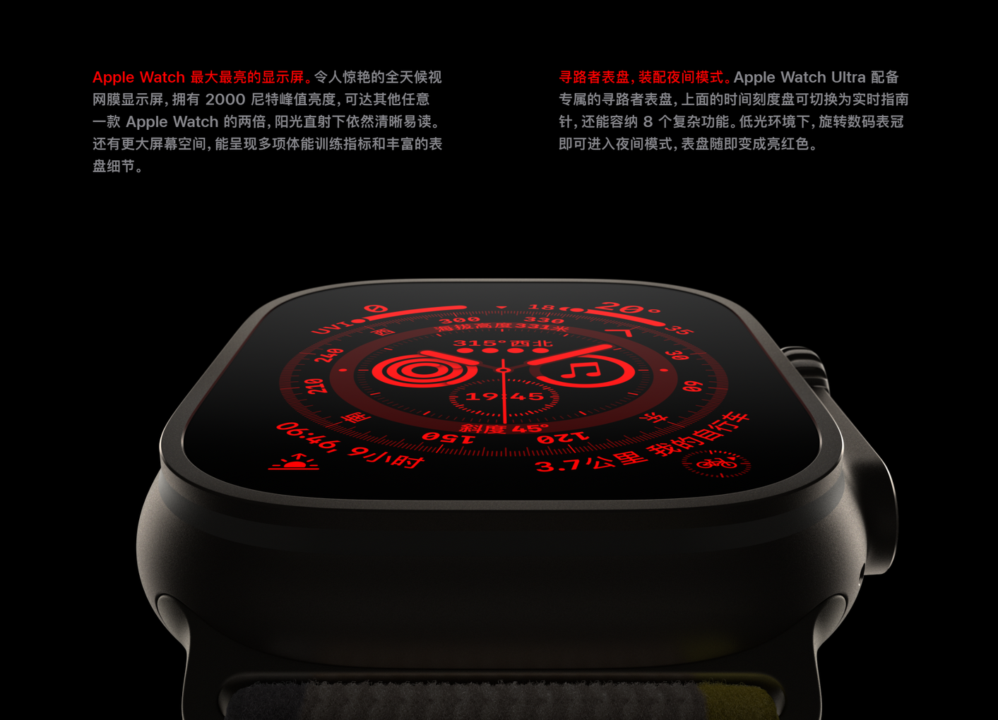 Apple Watch Ultra发布：多年制表工艺大成之作 6299元开售