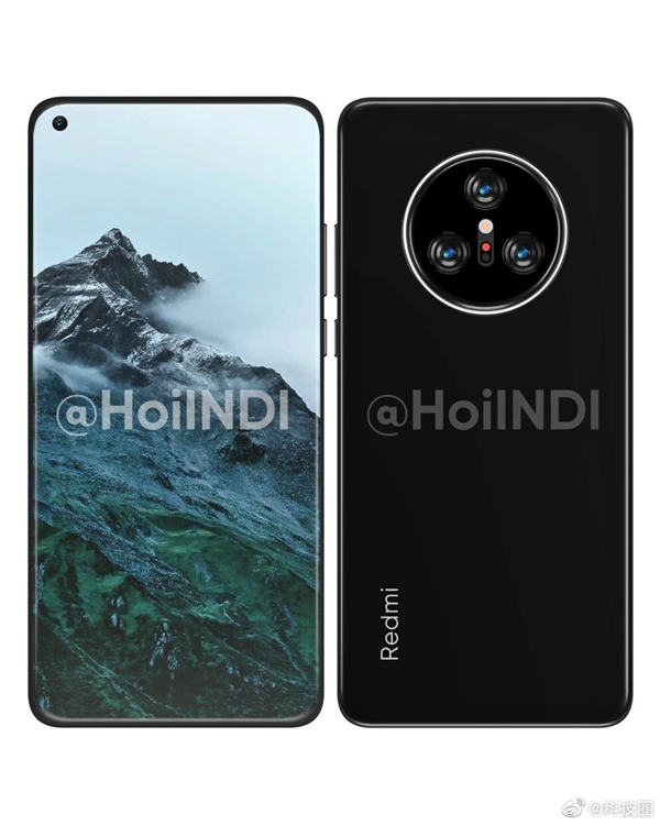渲染图出现 Redmi K50长这样？