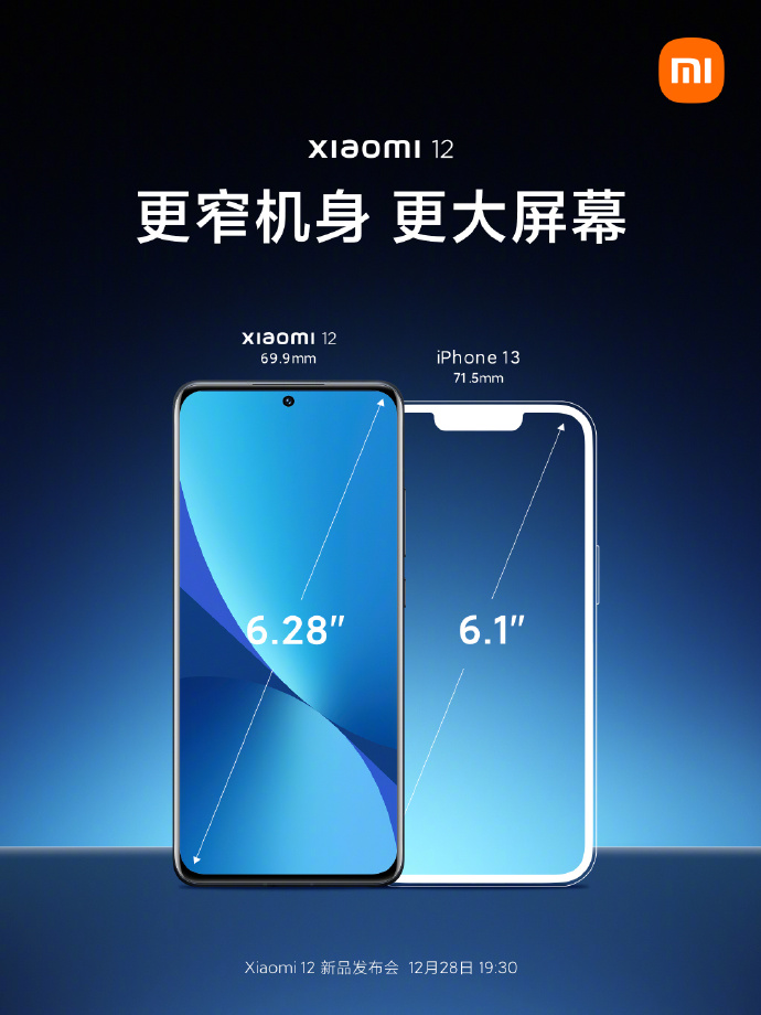 小米12对比iPhone 13 各方面占尽优势