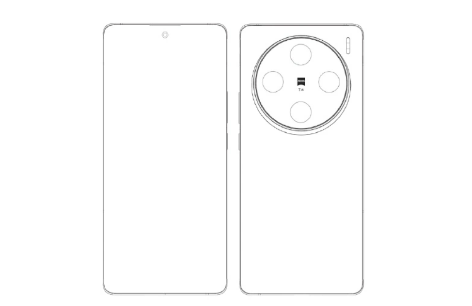 vivo X100 系列手机蓝色款外观公布：居中大圆环相机模组，以星轨为设计灵感