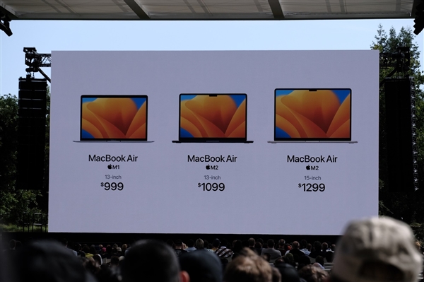 MacBook Air 15.3发布：苹果史上屏幕最大的MBA产品