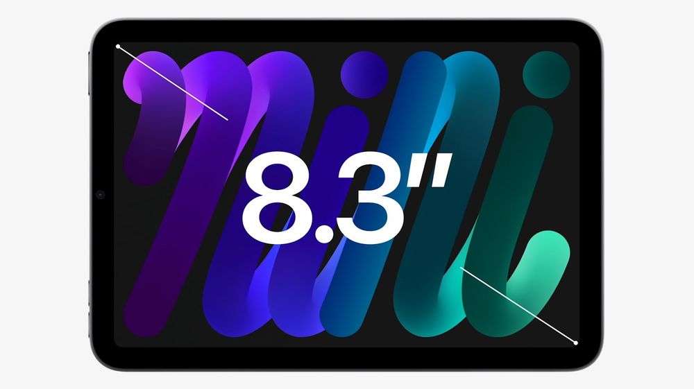 8.3英寸/支持5G 苹果发布新款iPad mini 售价3799元起