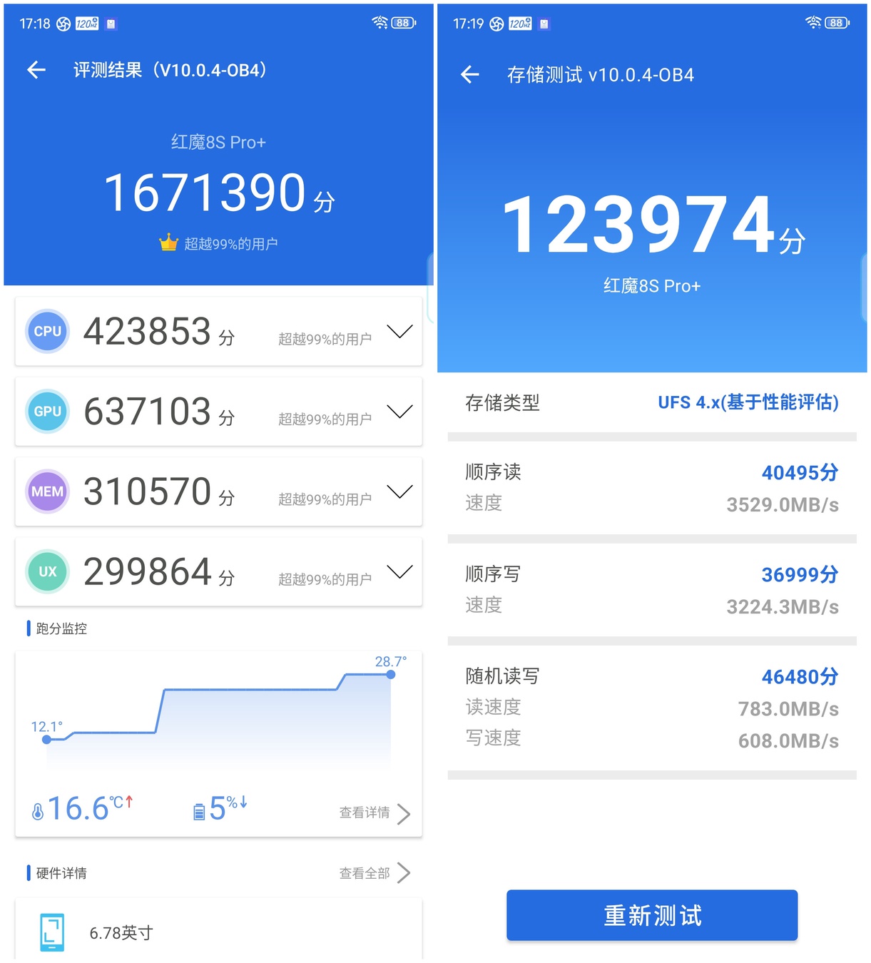 红魔8S Pro+评测：3.36GHz骁龙8Gen2再创辉煌