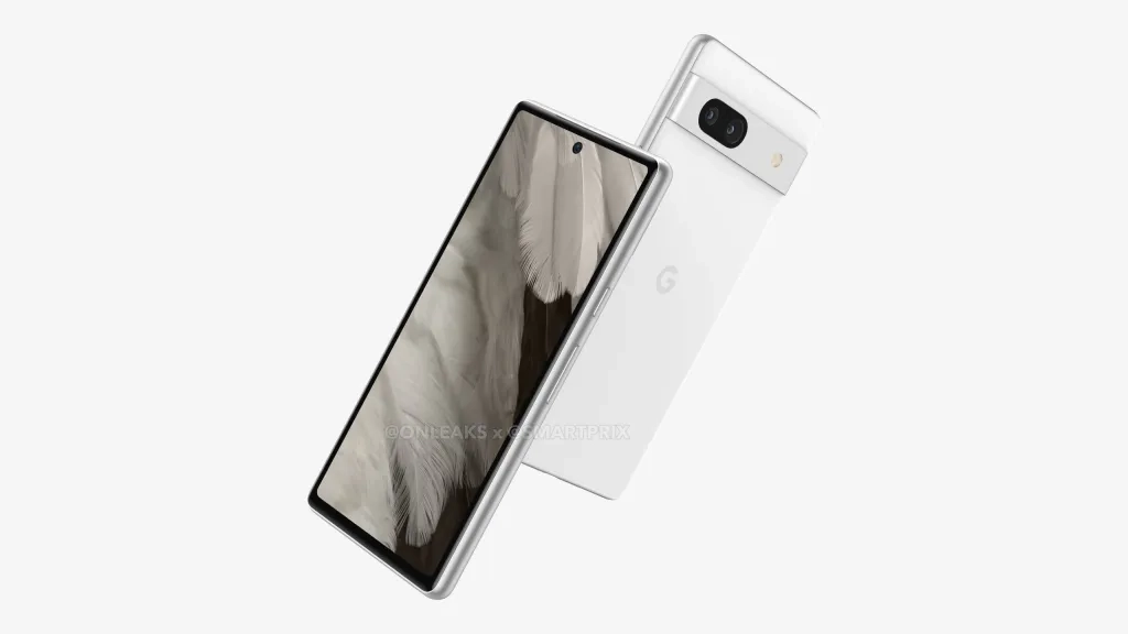 谷歌Pixel 7a渲染图曝光：居中打孔直屏+大下巴