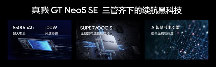 真我GT Neo5 SE发布：16+1T售价2599元 全面对标Note12T
