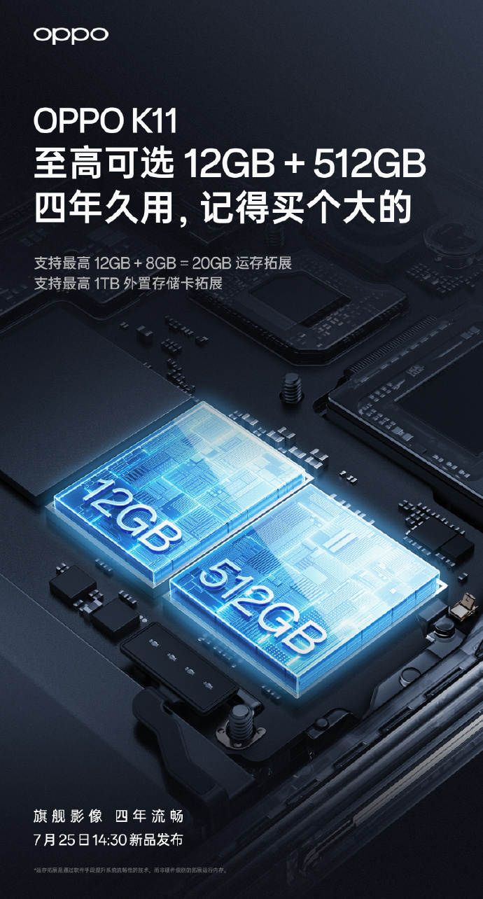 TÜV 48个月流畅认证：OPPO K11用4年依然流畅