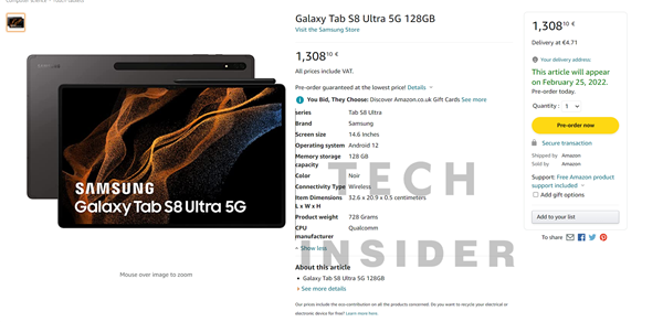 起售价都要9400 安卓最贵平板能否对抗iPad Pro？