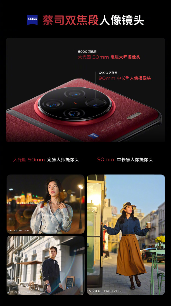 vivo X90 Pro+正式发布：1英寸大底 蔡司巅峰四摄加持 6499起售