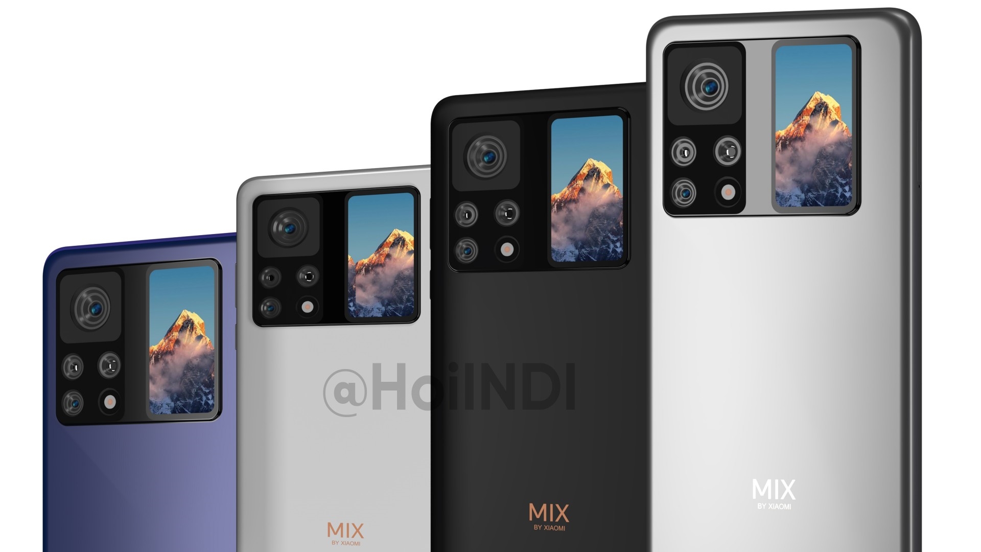 又有新爆料 今天的MIX 4长这样