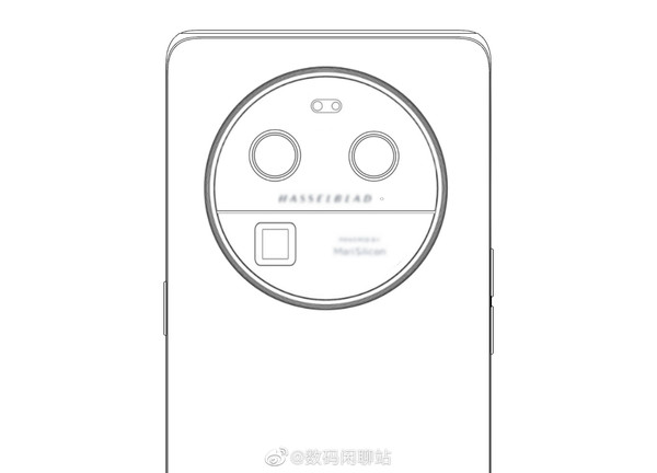 Find X6手绘图曝光：第五款1英寸超大底旗舰拍照机