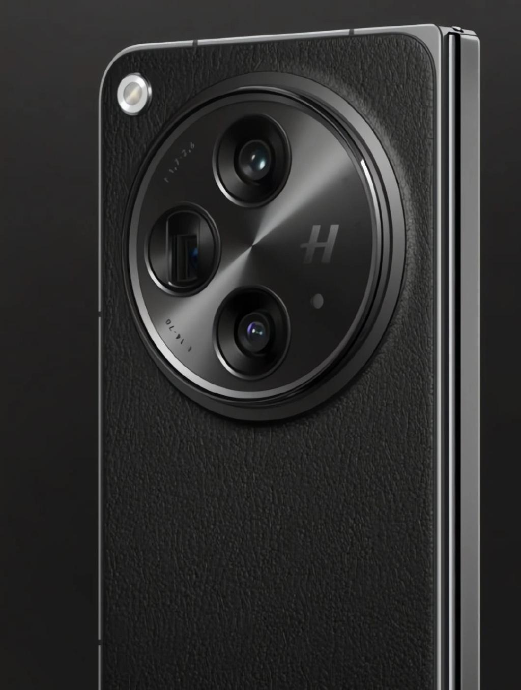 OPPO Find N3折叠屏渲染图曝光 巨大哈苏标志格外显眼