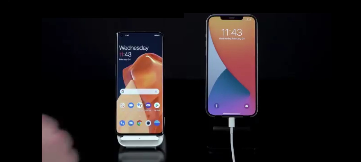 一加9 Pro充电官宣：无线比iPhone 12有线还要快