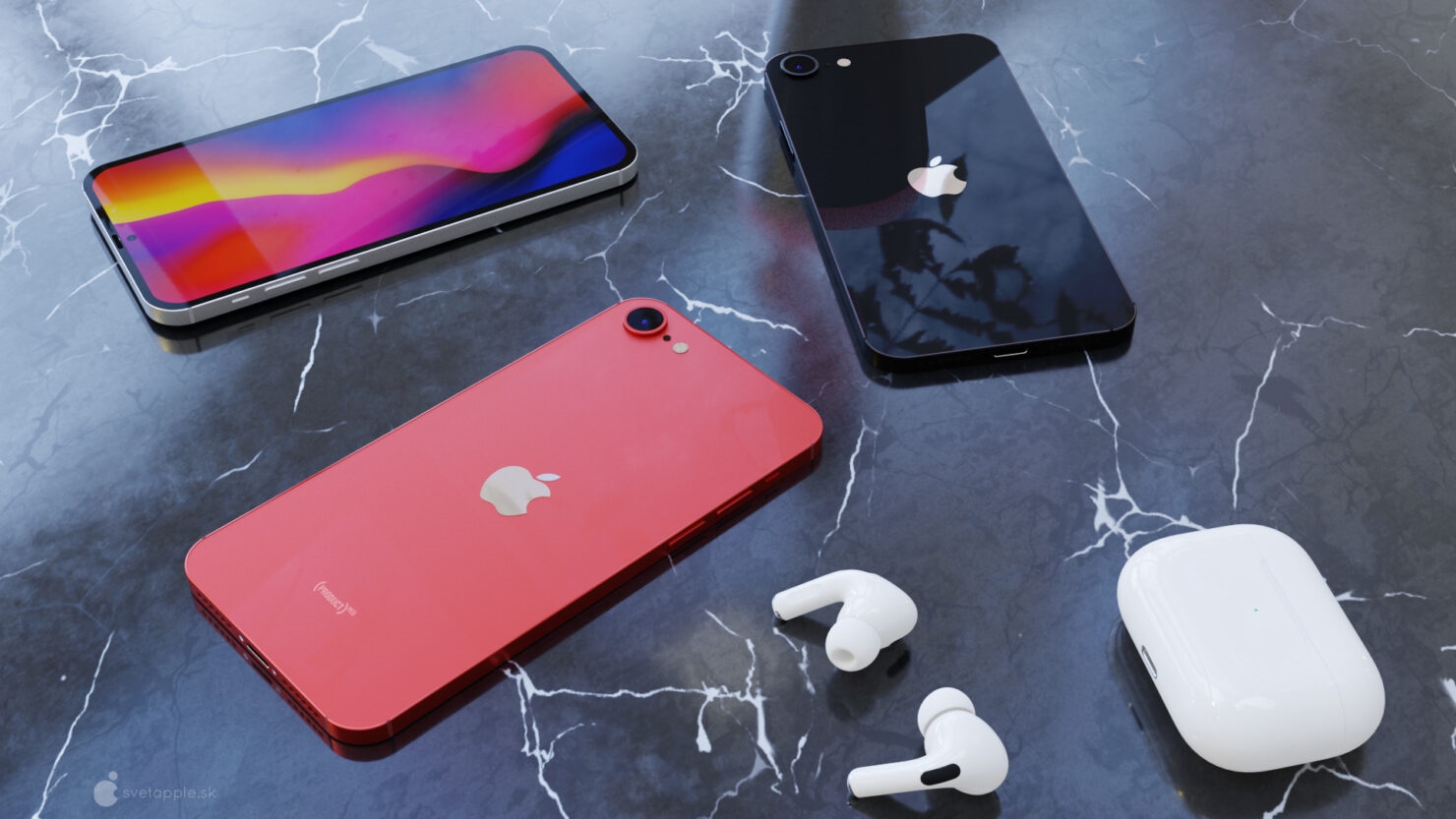 iPhone SE Plus概念设计曝光：单挖孔+指纹识别