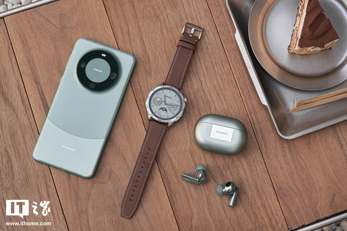 华为运动健康全家桶图赏：华为 Mate 60 Pro、华为 WATCH GT 4、华为 Freebuds Pro 3