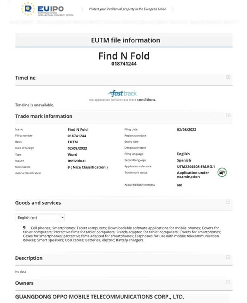 与三星对标到底 OPPO新折叠屏旗舰确认命名为Find N Flip、Find N Fold