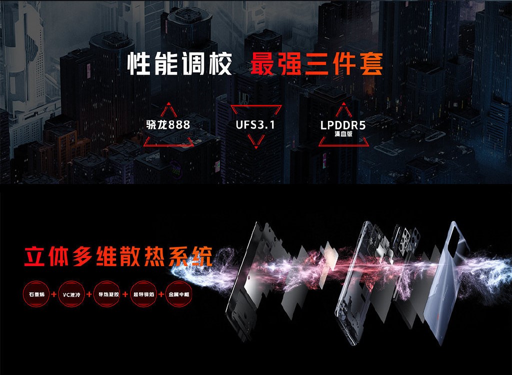 2699元起！腾讯红魔游戏手机6R发布：144Hz屏+骁龙888