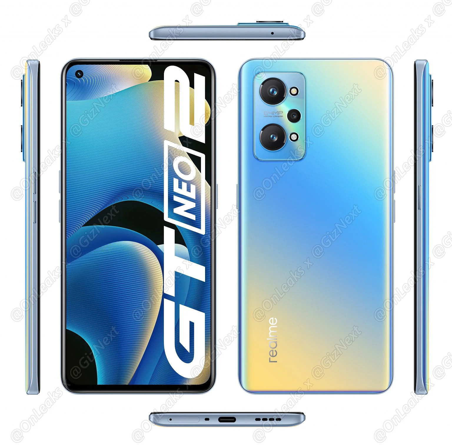realme GT Neo2渲染图/售价曝光：对标K40