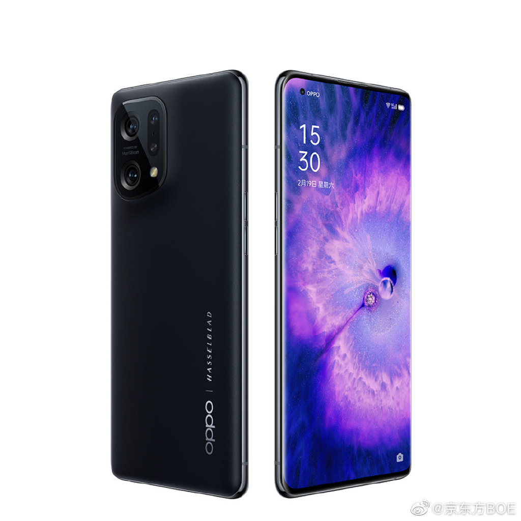 OPPO Find X5新一代柔性屏：国产厂商独供