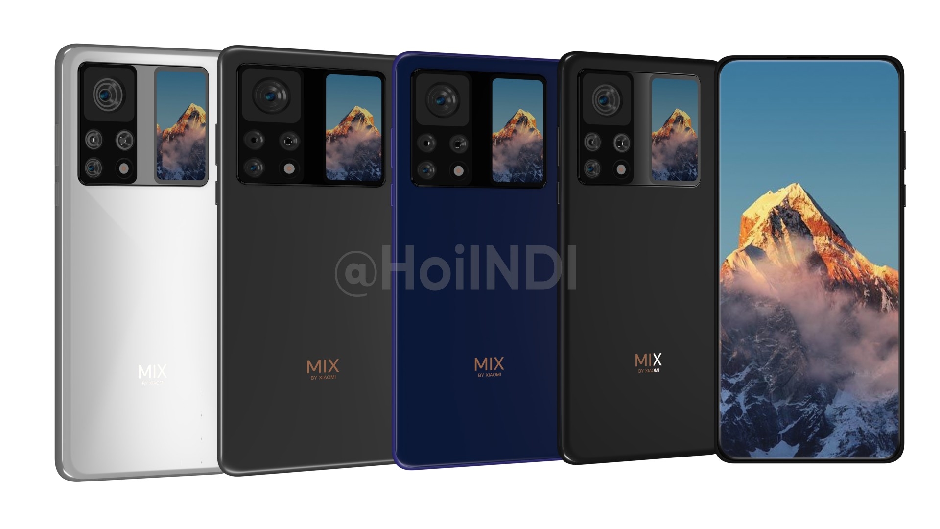 又有新爆料 今天的MIX 4长这样