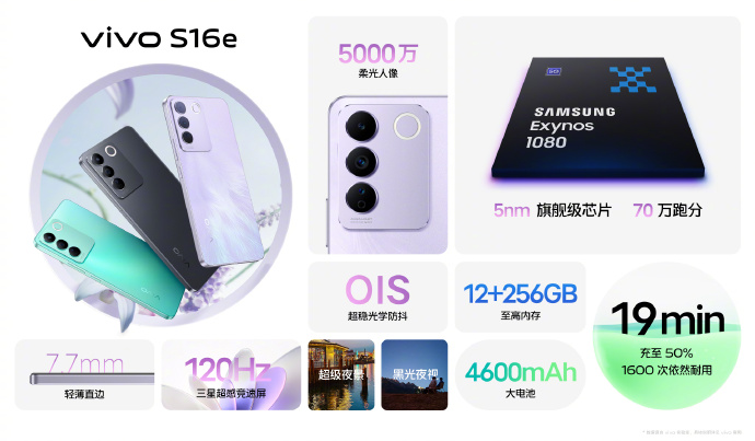 口碑双神U天玑8200/骁龙870 vivo S16系列2099元起