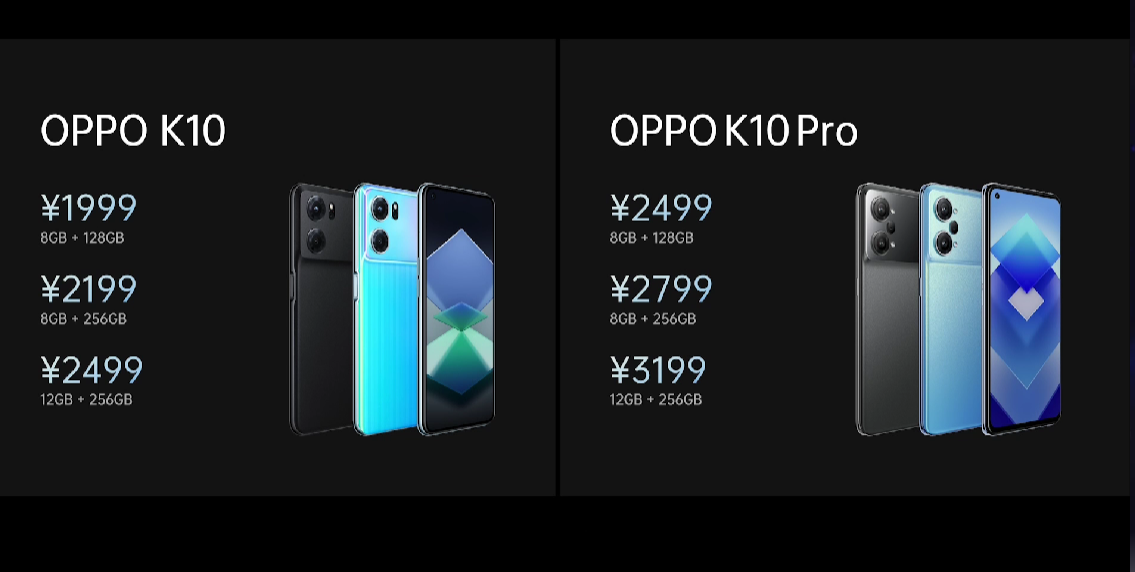 OPPO K10系列发布：绿厂水桶机 1999元起！