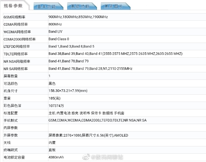 只剩价格了 X70 Pro关键参数泄露