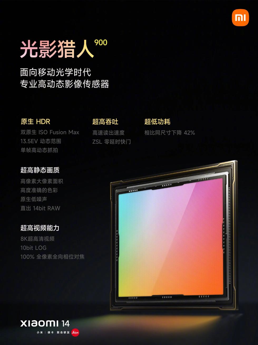小米14正式发布：骁龙8Gen3 Pro同级主摄 3999起！