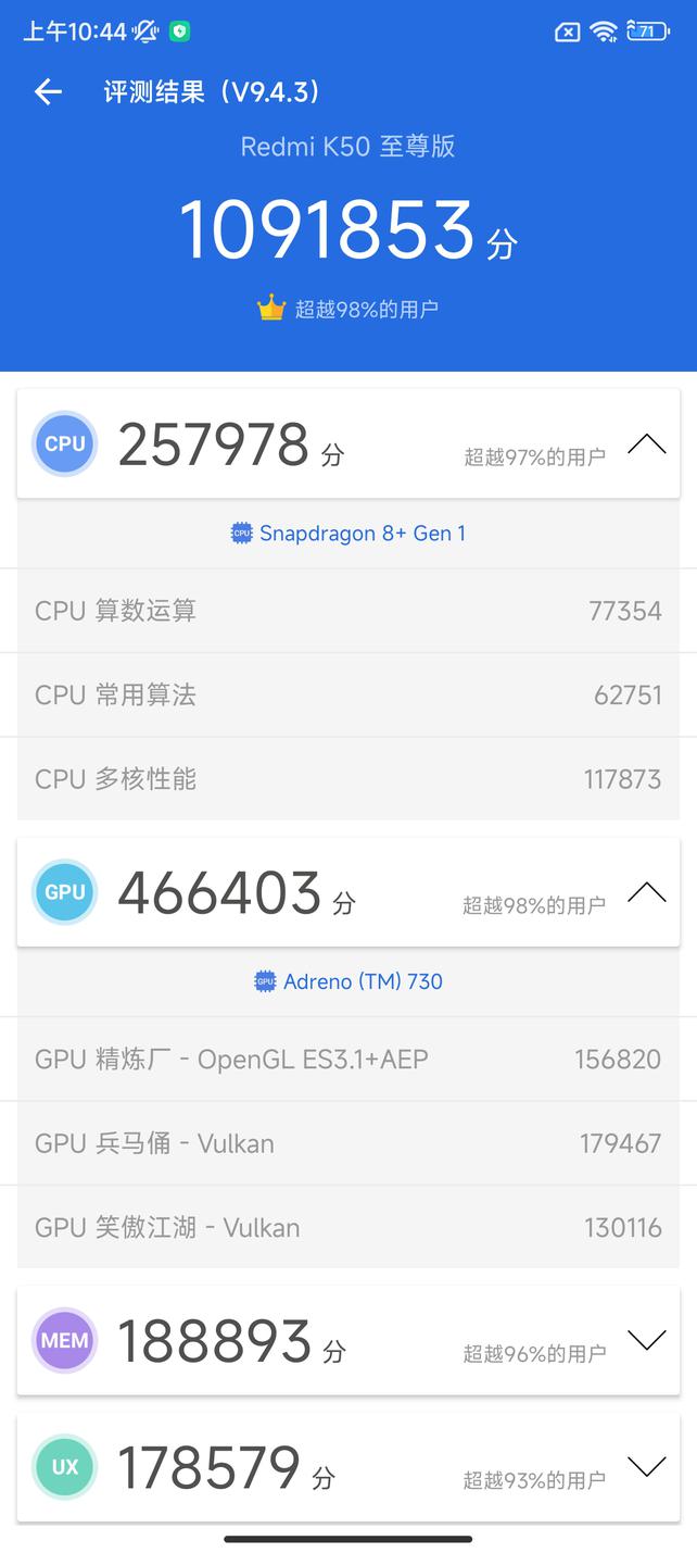 Redmi K50至尊版评测：K50系列登神长阶的最后一步