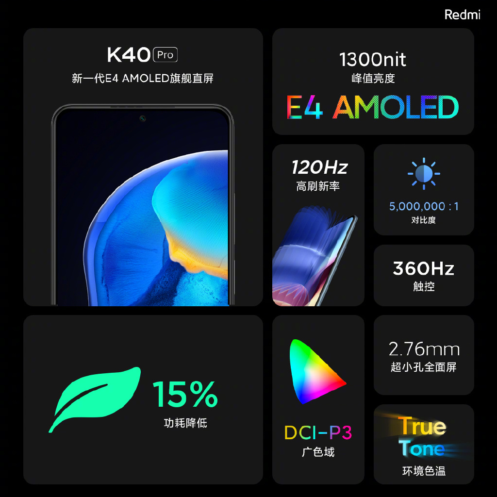 超大杯降临！Redmi K40 Pro/Pro+发布：价格调整、2799元起