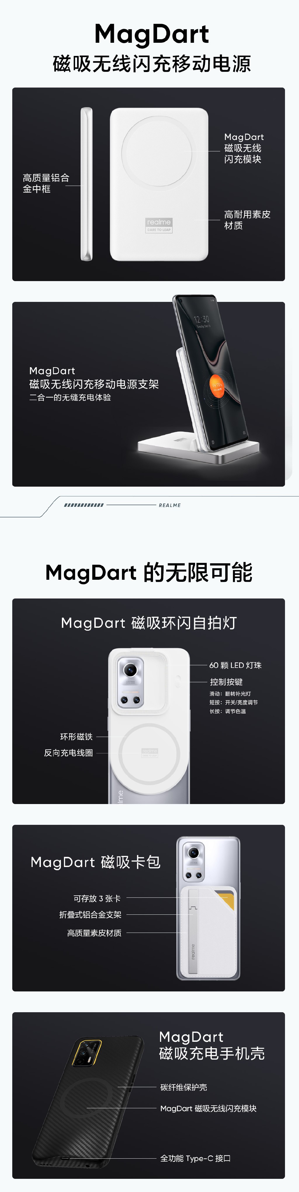 安卓首个！realme磁吸充电技术发布：速度全球最快