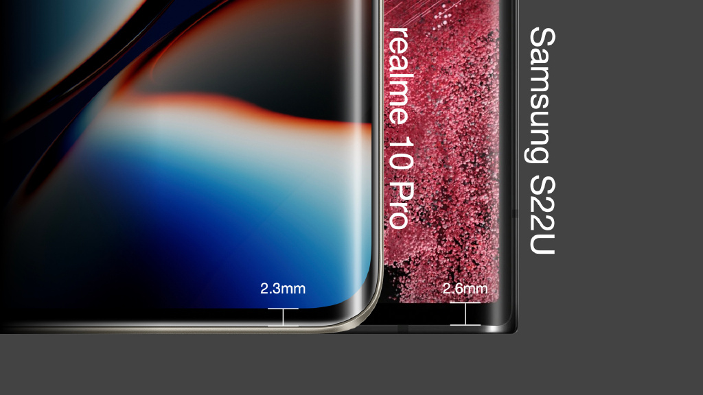 realme 10 Pro再曝光：颜值胜Note12 全球首发2160Hz超高频调光