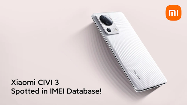 小米Civi 3现身 处理器或有大幅提升