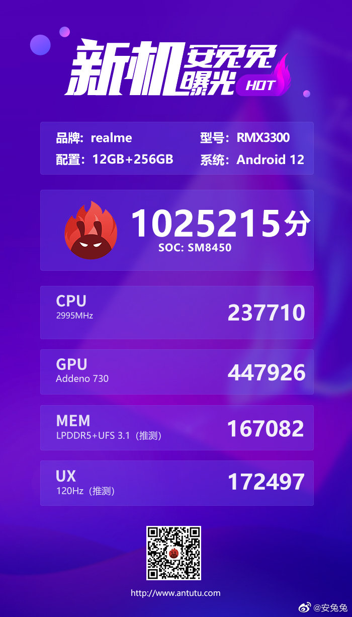 全力以赴打造 realme首款高端旗舰来了：跑分破百万