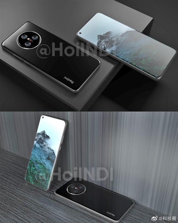 渲染图出现 Redmi K50长这样？