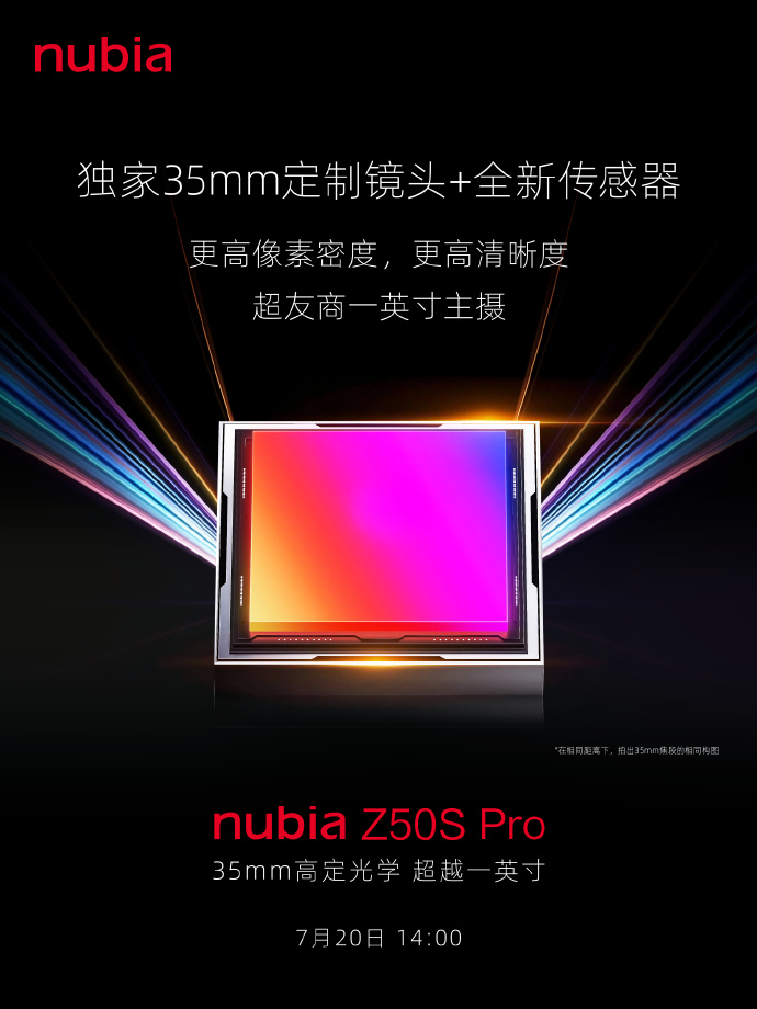 Z50S Pro疯狂预热 处处针对友商一英寸主摄