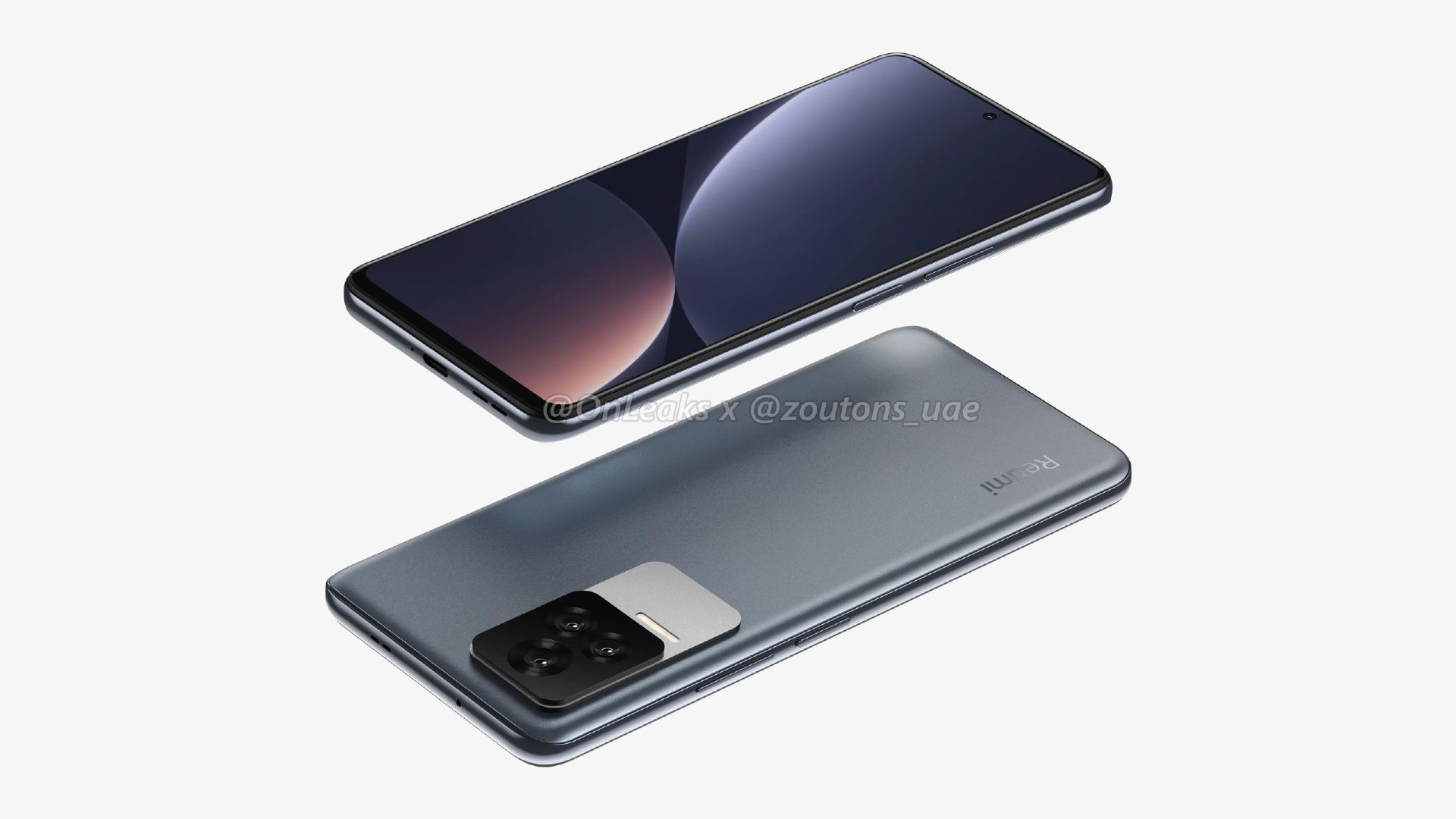 Redmi K50 Pro渲染图曝光：形似Civi、颜值如何？