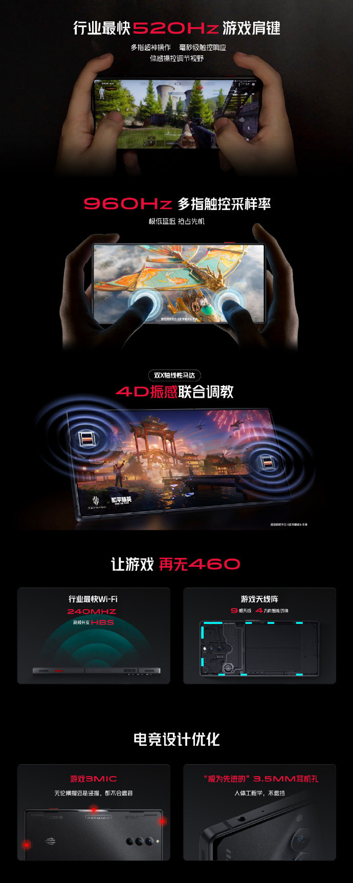 红魔8 Pro系列正式发布：首款骁龙8Gen2游戏手机 3999起售
