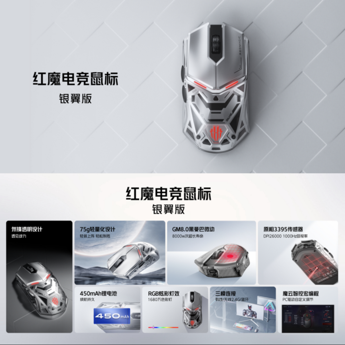 红魔8 Pro+变形金刚限量典藏套装降临 极致性能与顶级IP全都要！