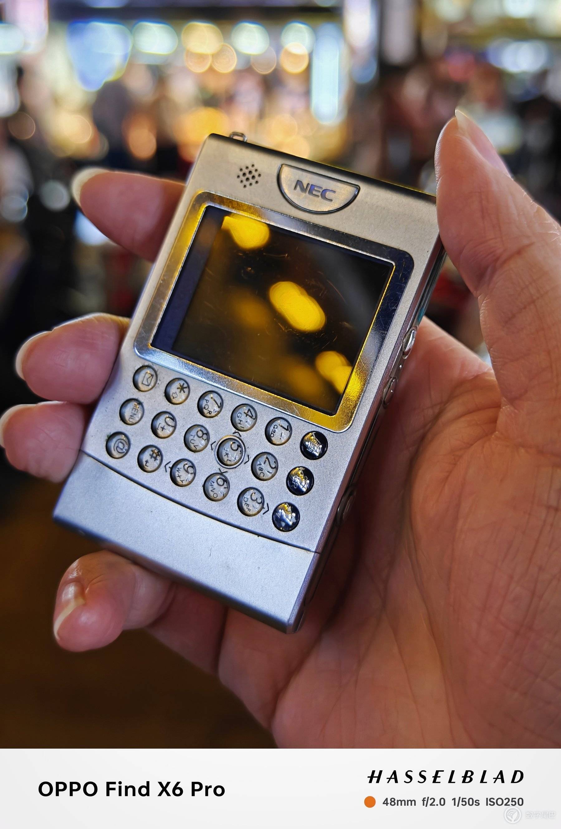 古董手机分享——NEC-N900