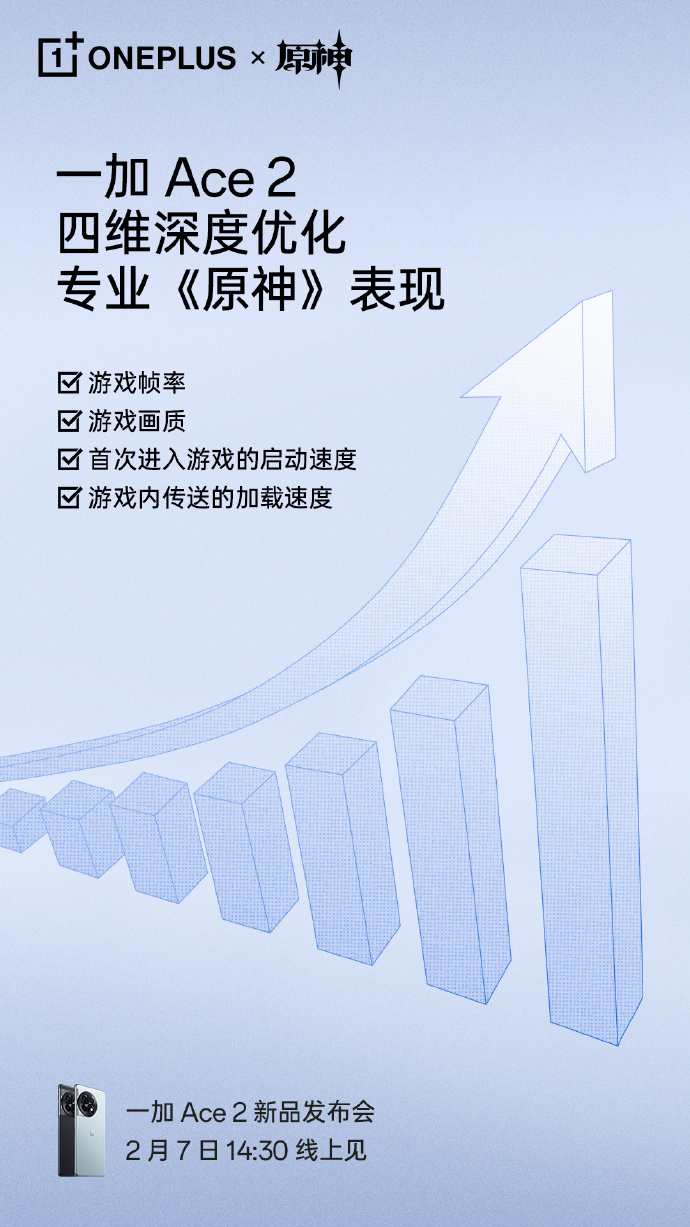 一加官宣：一亿经费投入 与原神达成三年战略合作