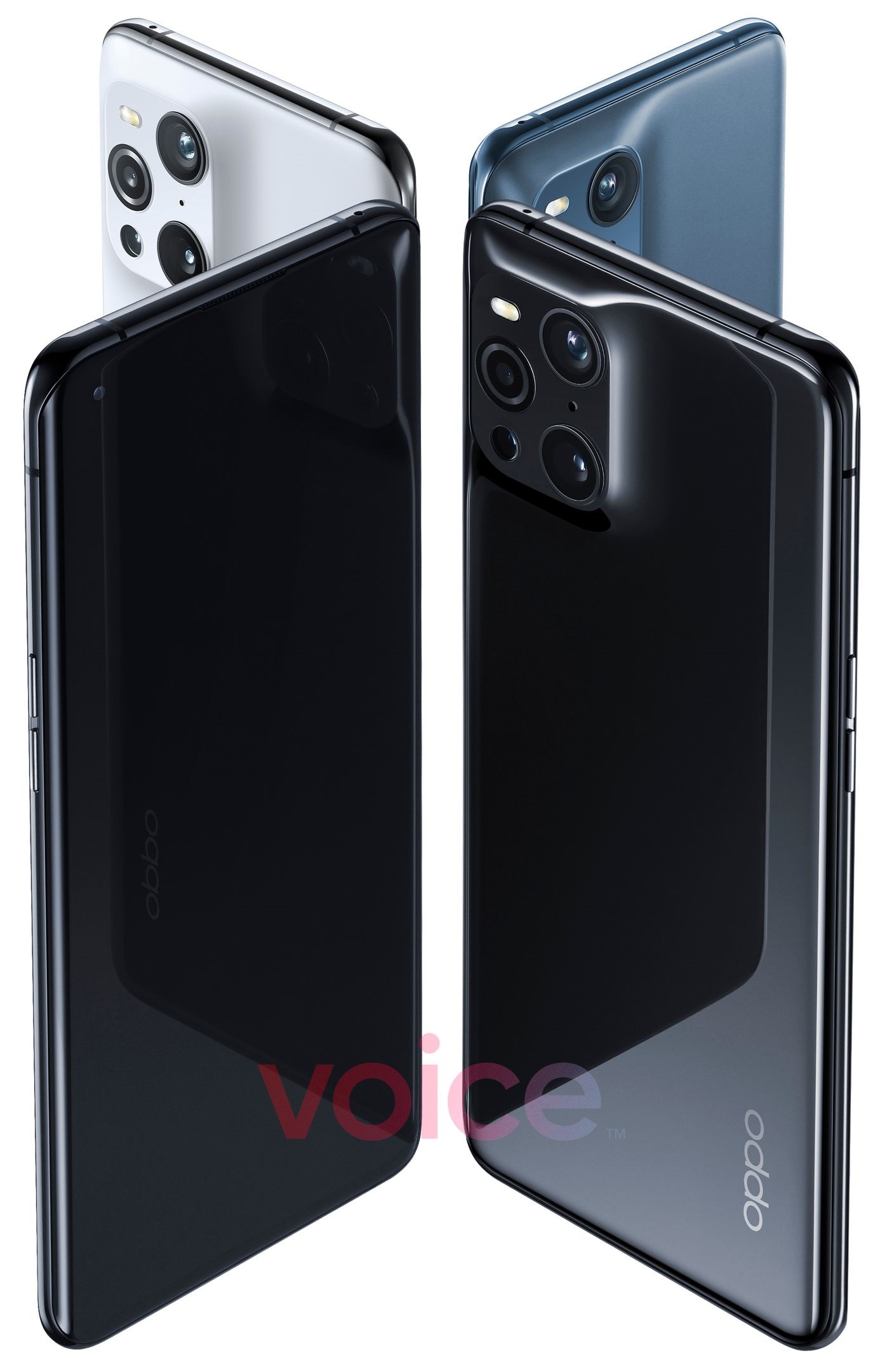 OPPO Find X3 Pro渲染图曝光：火山口四摄